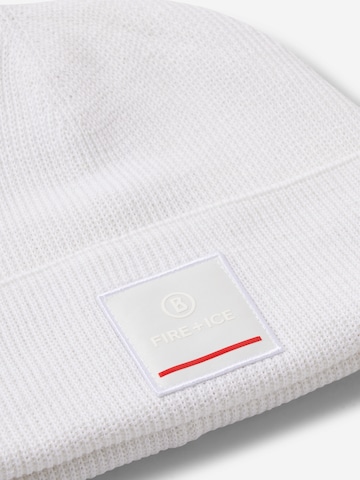 Bogner Fire + Ice Beanie 'Tarek' in White