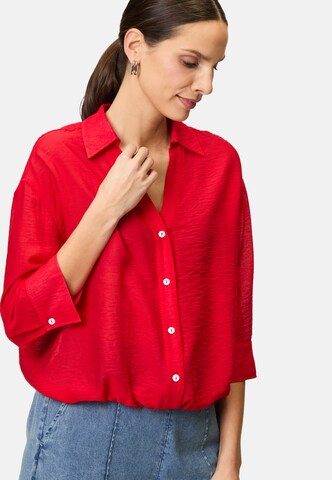zero Blouse in Rood