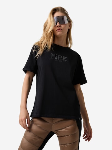 Bogner Fire + Ice T-Shirt 'Sinja' in Schwarz: Vorderseite