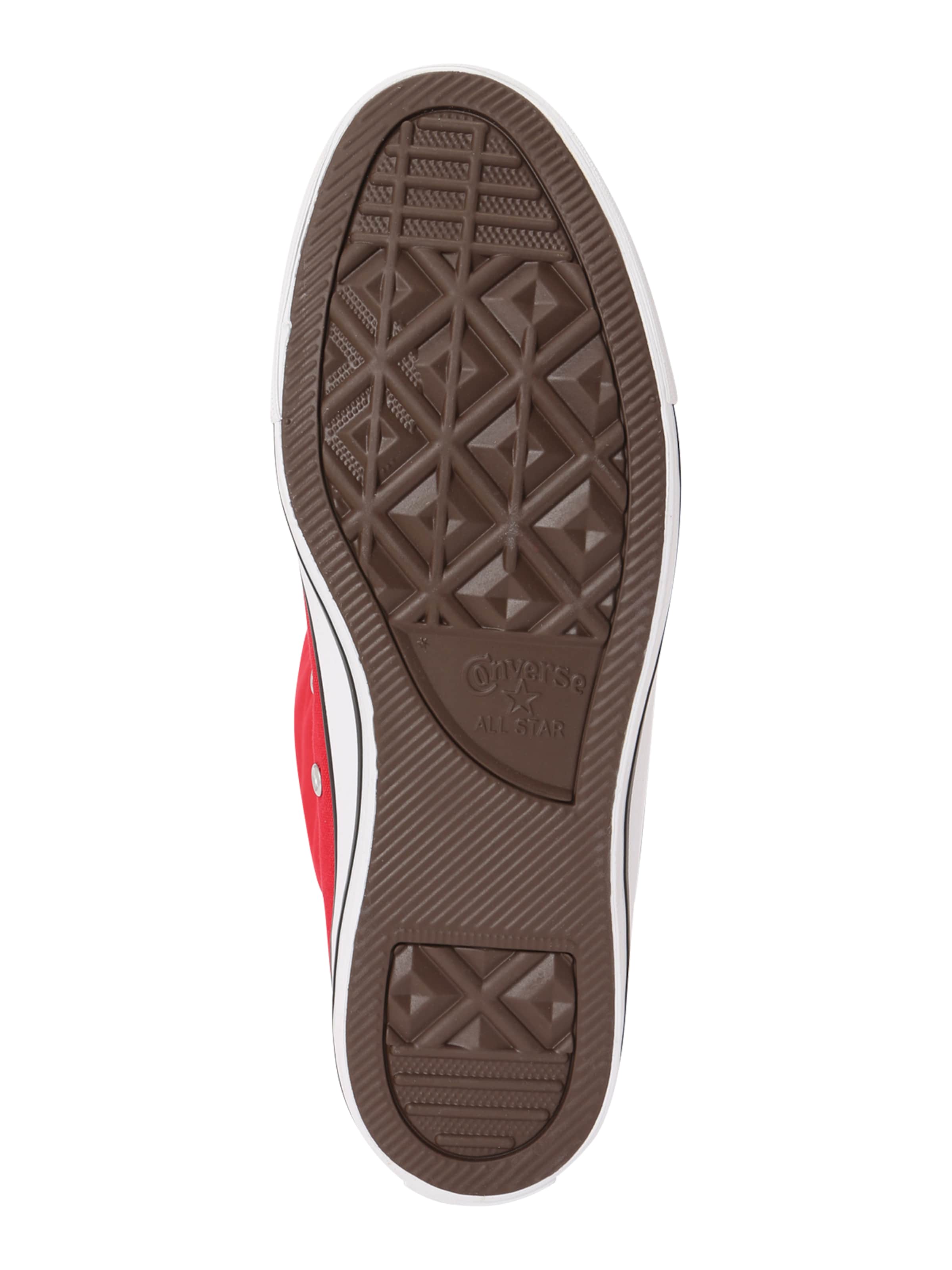 CONVERSE Korkeavartiset tennarit 'CTAS' värissä punainen