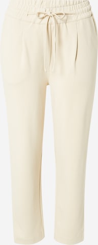 Smith&Soul Tapered Pleat-front trousers in Yellow: front