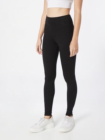 Skinny Leggings de la Dorothy Perkins pe negru: față