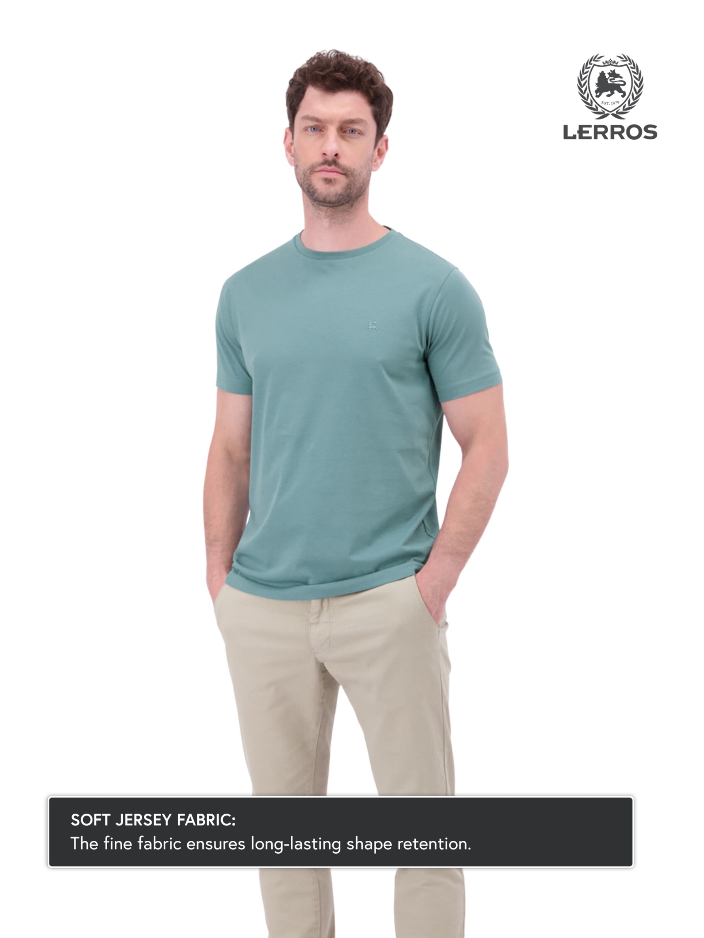 LERROS Shirt in Blue