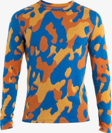 ICEBREAKER Shirt 'Mer 260 Vertex' in Oranje: voorkant