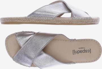 espadrij l´originale Sandals & High-Heeled Sandals in 37 in Silver: front