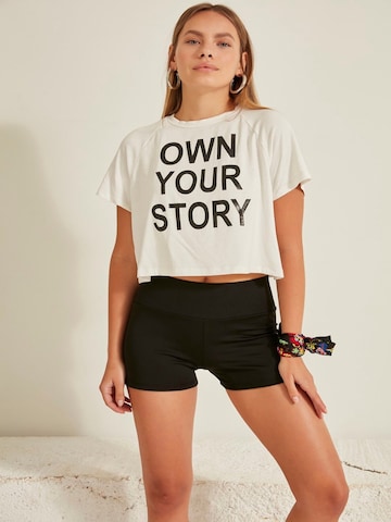 C&City Skinny Leggings in Black: front