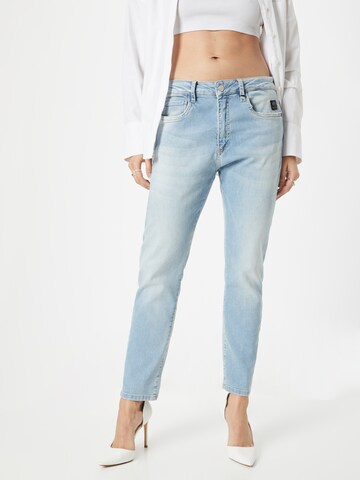 Elias Rumelis Tapered Jeans 'Leona' in Blauw: voorkant