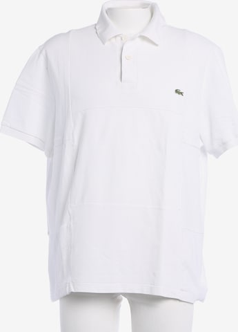 LACOSTE Poloshirt XL in Weiß: Vorderseite