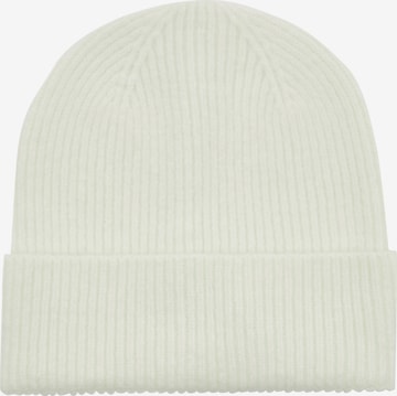 Pull&Bear Beanie in White: front