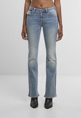True Religion Flared Jeans 'Becca' in Blau: Vorderseite
