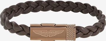 Braccialetto ' TKS2 ' di Aston Martin in marrone: frontale
