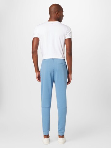 BOSS - Tapered Pantalón 'Sestart' en azul