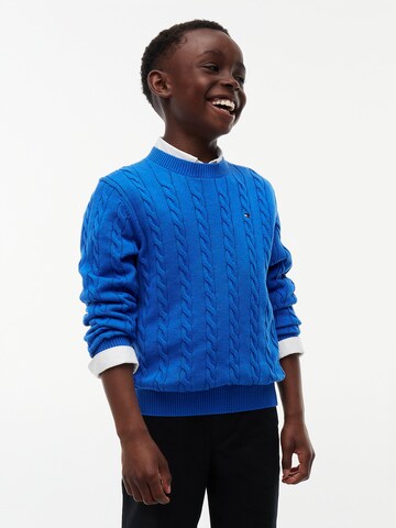 TOMMY HILFIGER Sweater 'Essential' in Blue: front
