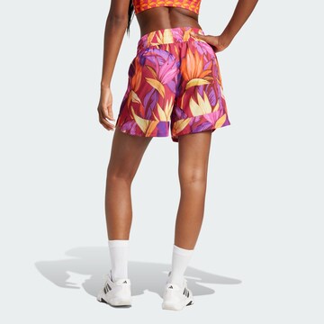 ADIDAS PERFORMANCE Loosefit Παντελόνι φόρμας 'Adidas x Farm Rio' σε ροζ