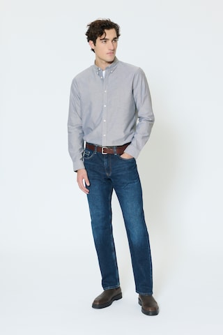 Matinique Regular fit Business shirt 'MATrostol' in Blue