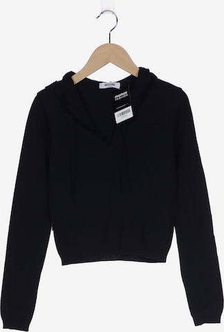 Love Moschino Sweatshirt & Zip-Up Hoodie in M in Black: front