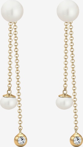 Boucles d'oreilles ELLI en or : devant