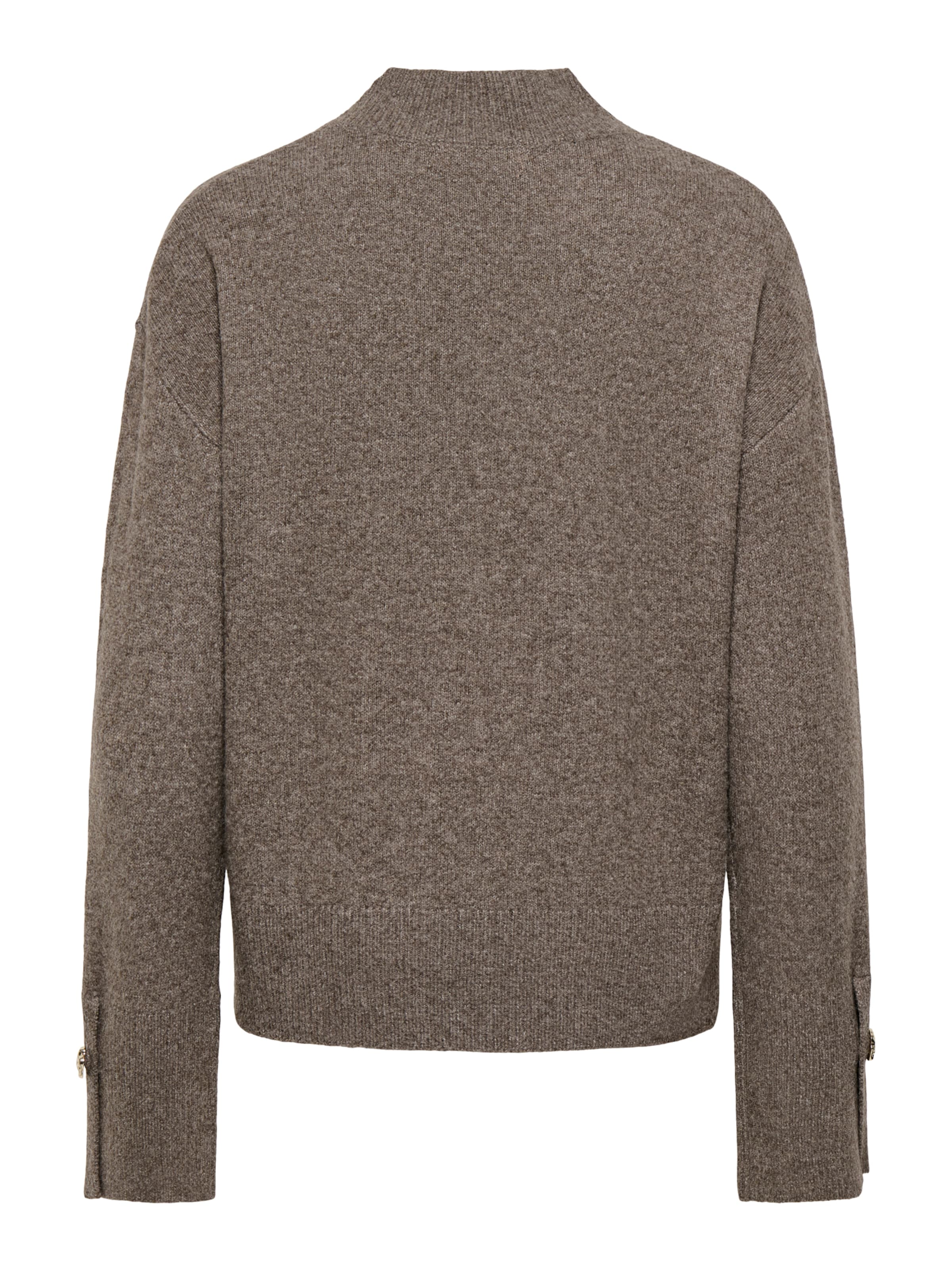 JDY Sweater 'JDYSABRINA' in Brown