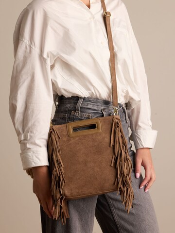 MANFIELD Handtas in Bruin