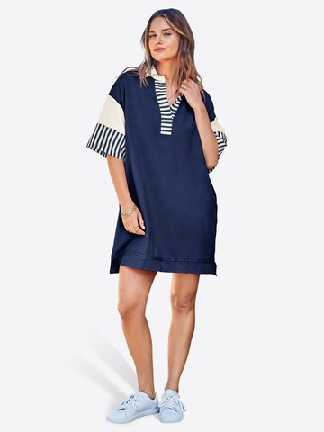 Imily Bela Šaty - Modrá