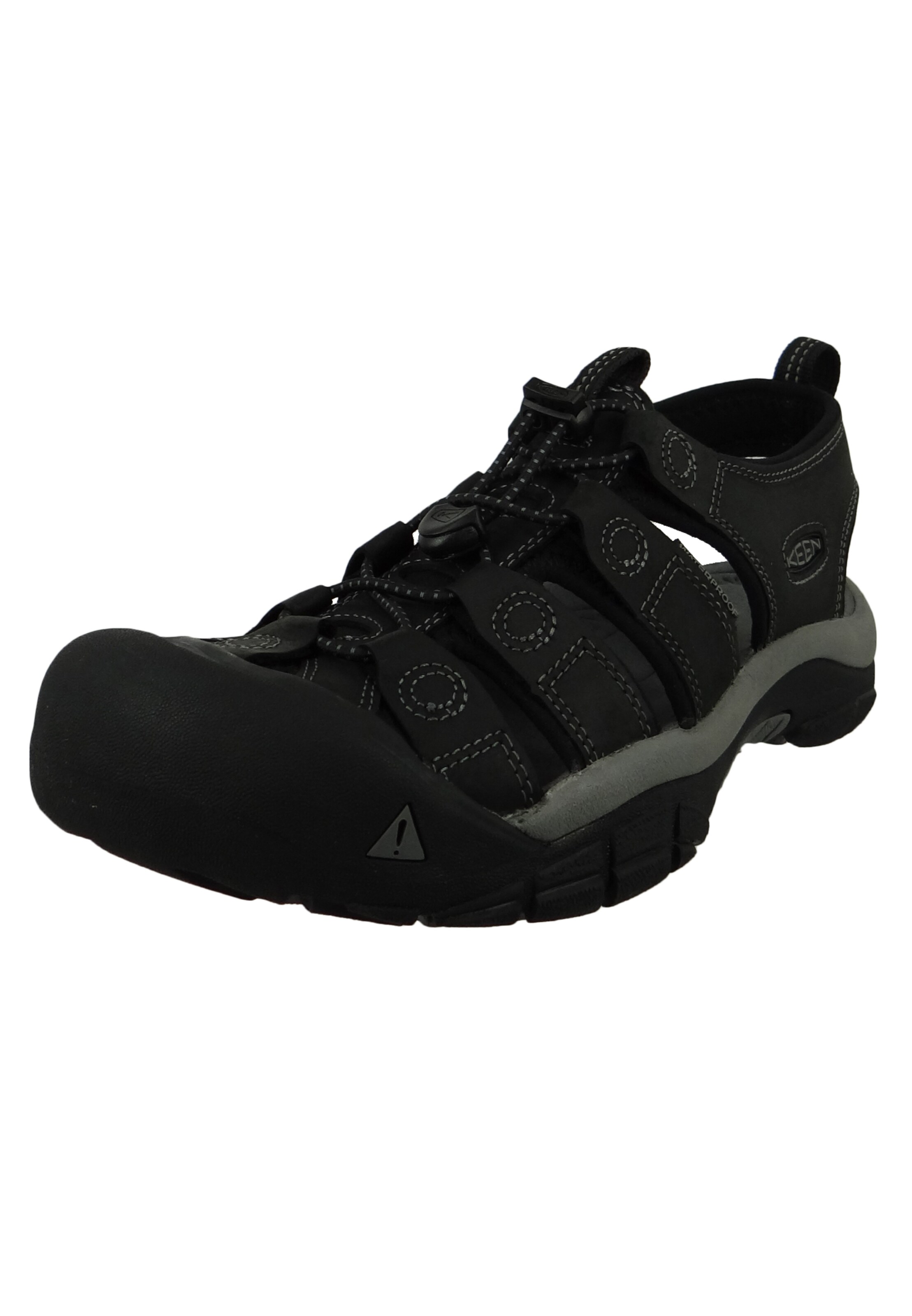 KEEN Sandals in Black: front