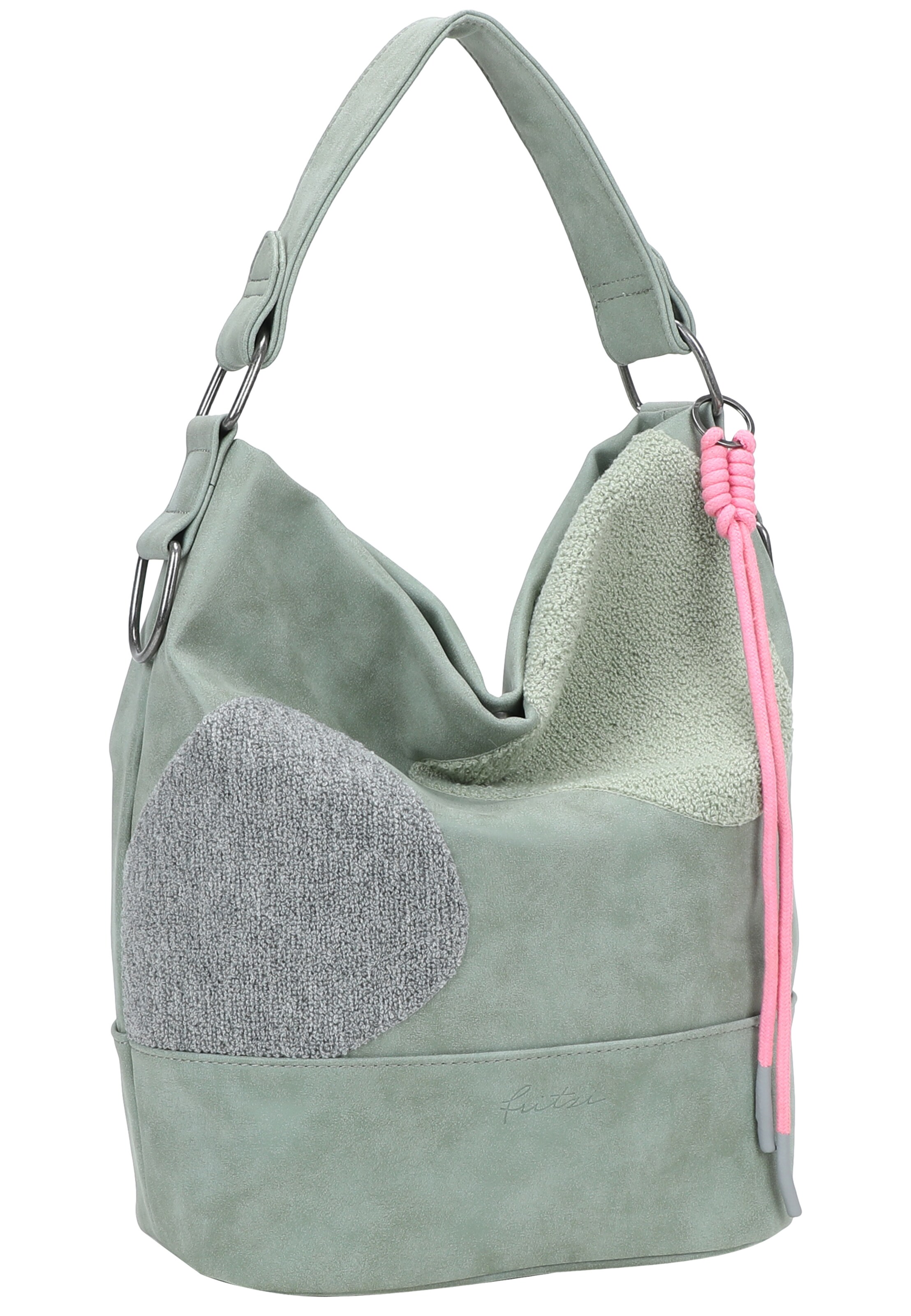 Sac bandoulière 'Olga Limited Happy Flocked Jive' Fritzi aus Preußen en vert