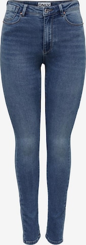 Skinny Jean 'Forever' ONLY en bleu : devant