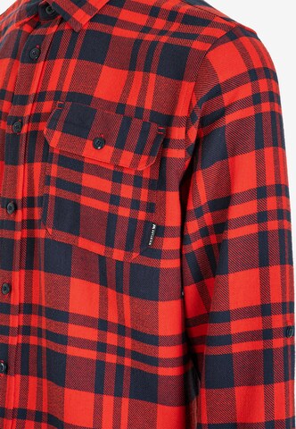 Whistler Regular fit Athletic Button Up Shirt in Red