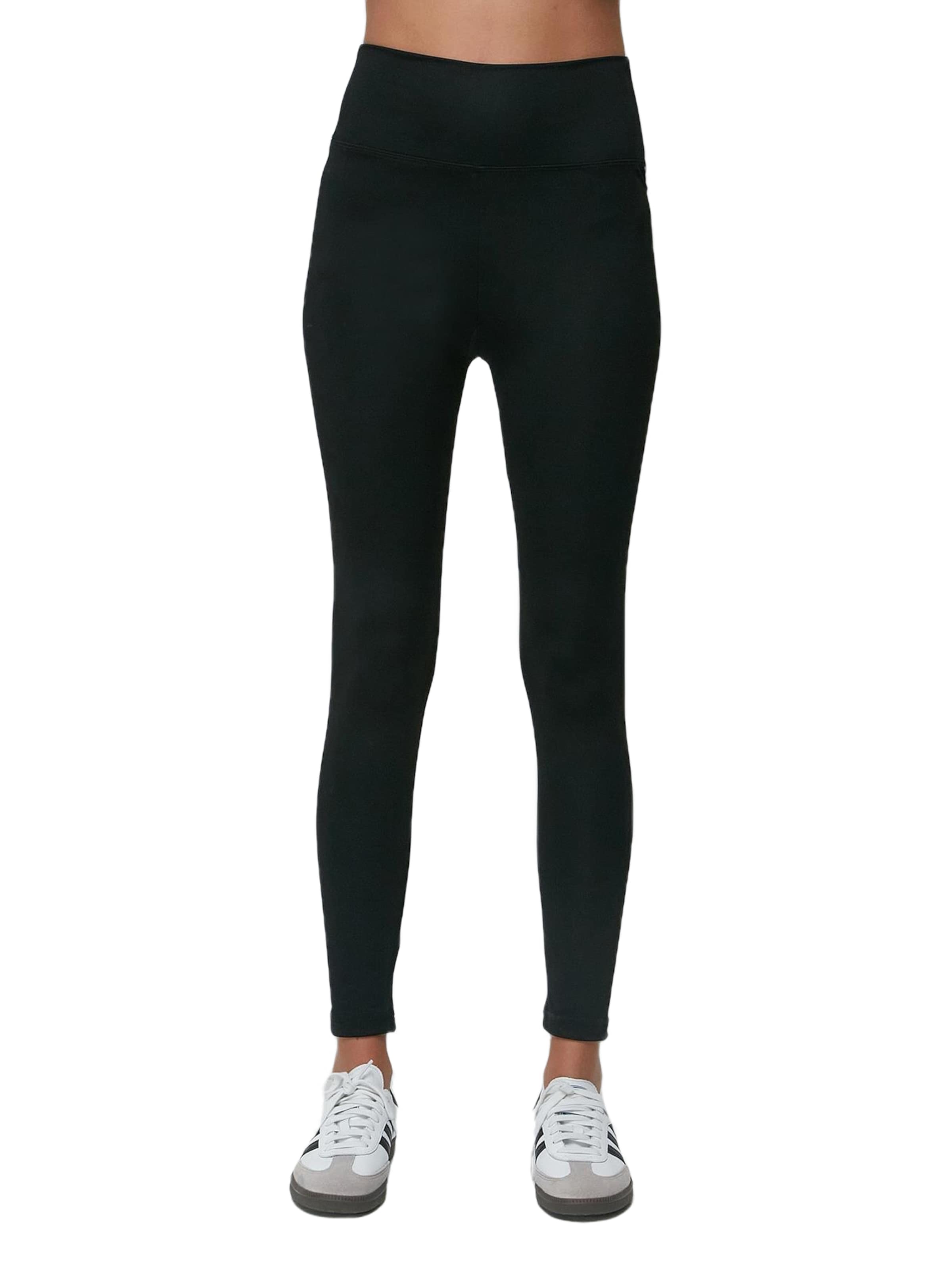 C&City Skinny Leggings in Schwarz: Vorderseite