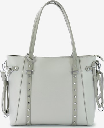 HARPA Handbag in Grey: front