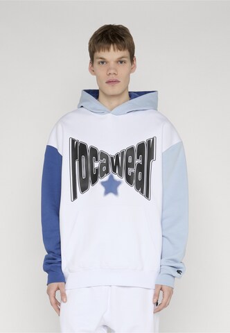 ROCAWEAR Bluzka sportowa w kolorze biały: przód