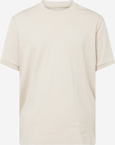 ADIDAS TERREX Λειτουργικό μπλουζάκι 'Xploric' σε ανοικτό μπεζ / λευκό, Άποψη προϊόντος