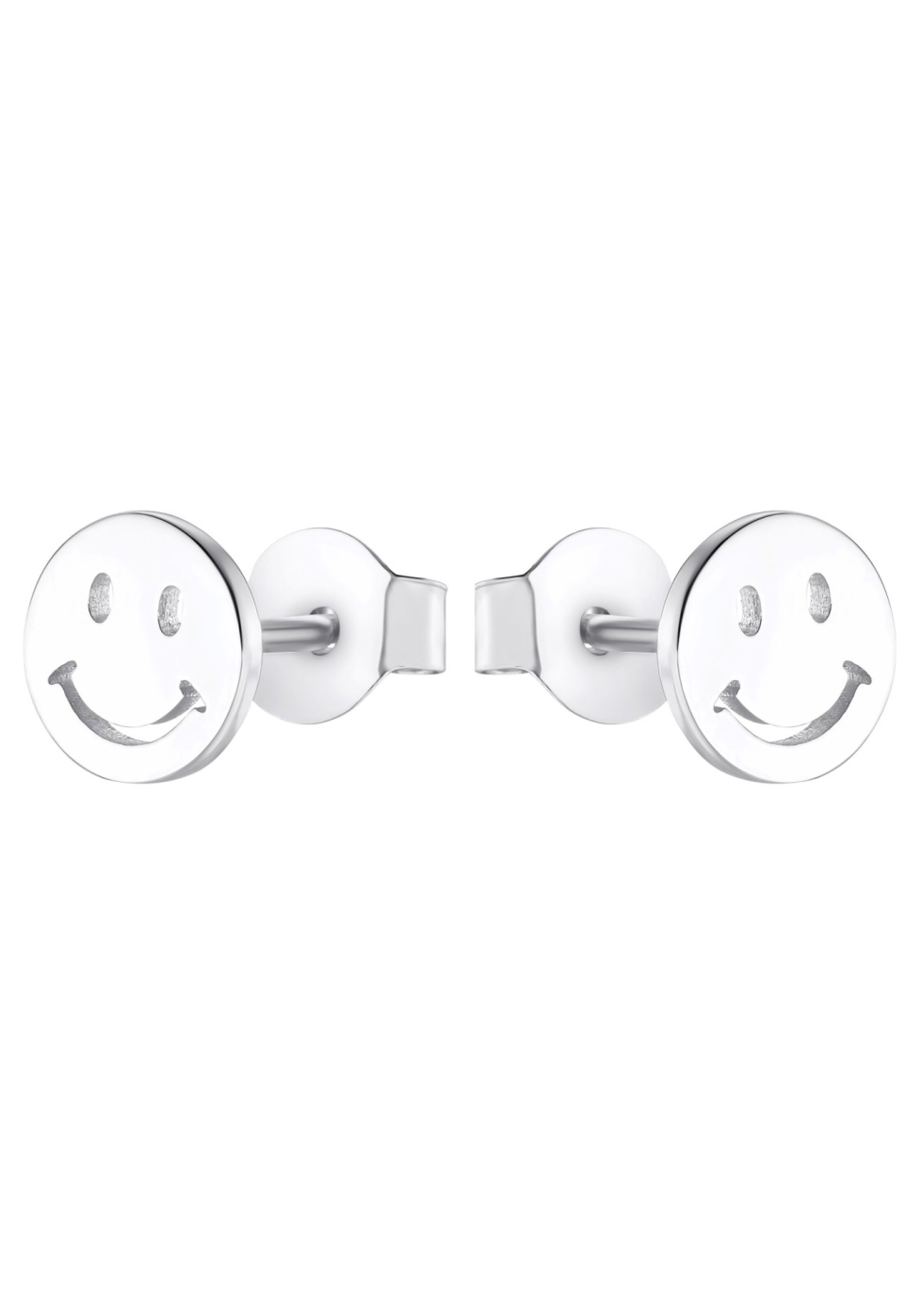 s.Oliver Jewelry 'Smiley' in Silver: front