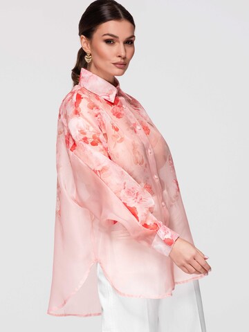 Ombre - Blusa en rosa