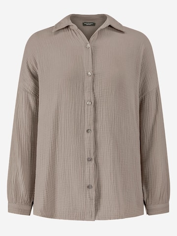 SASSYCLASSY Blouse in Grey: front