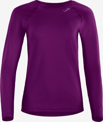 Winshape - Camiseta funcional 'AET118LS' en lila: frente