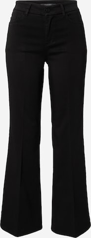 COMMA Flared Jeans in Black: front
