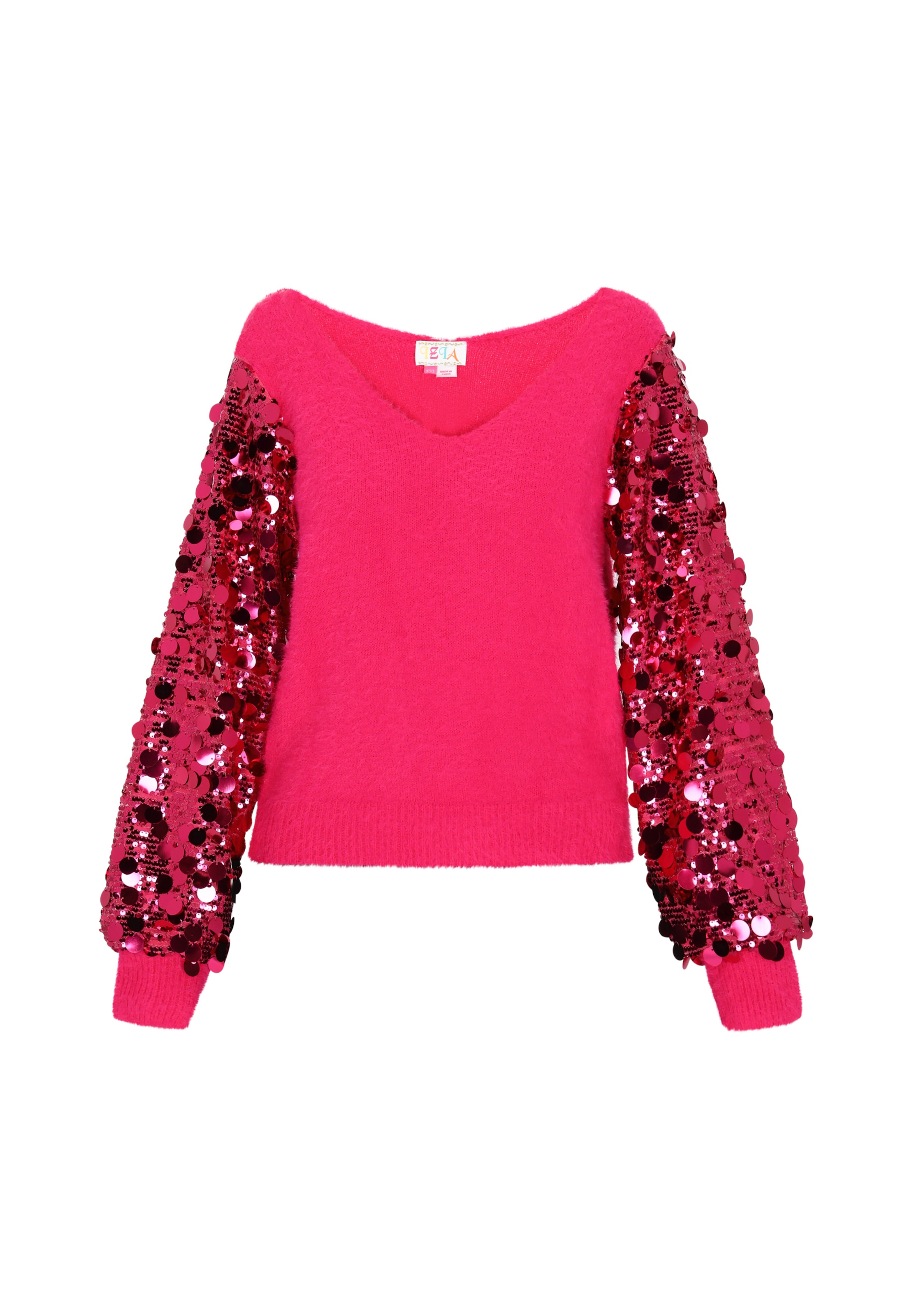 IZIA Πουλόβερ σε ροζ: μπροστά