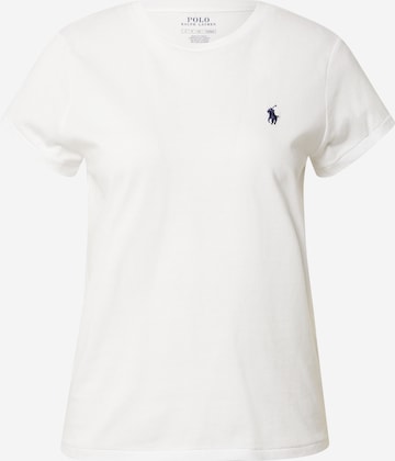 Tricou de la Polo Ralph Lauren pe alb: față