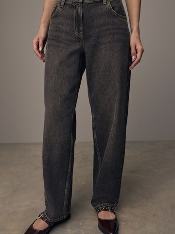 Next Baggy Jeans in Schwarz