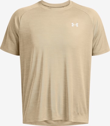 UNDER ARMOUR Functioneel shirt in Bruin: voorkant