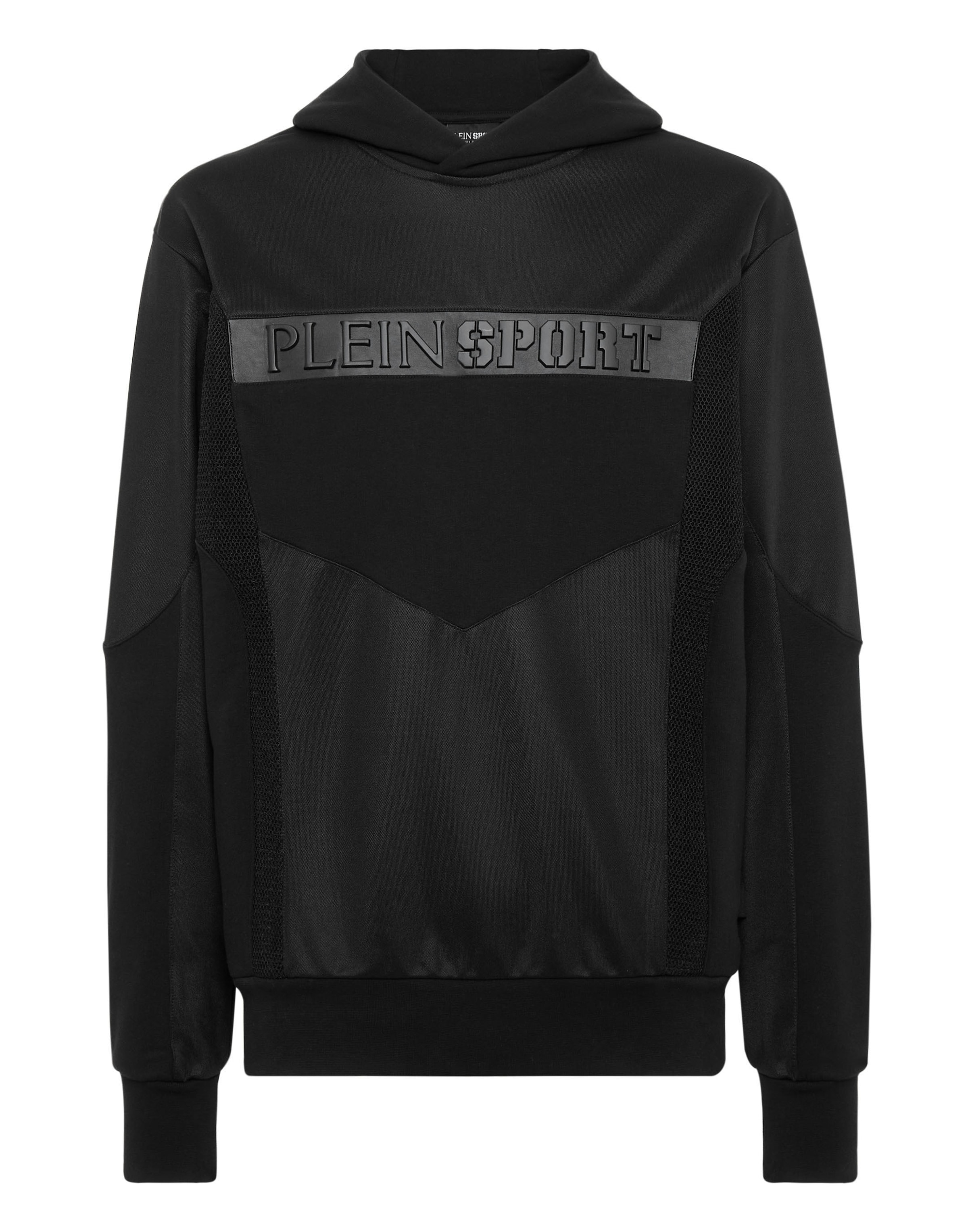 Plein Sport - Sudadera en negro: frente