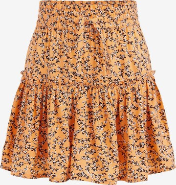 WE Fashion Skirt in Orange: front