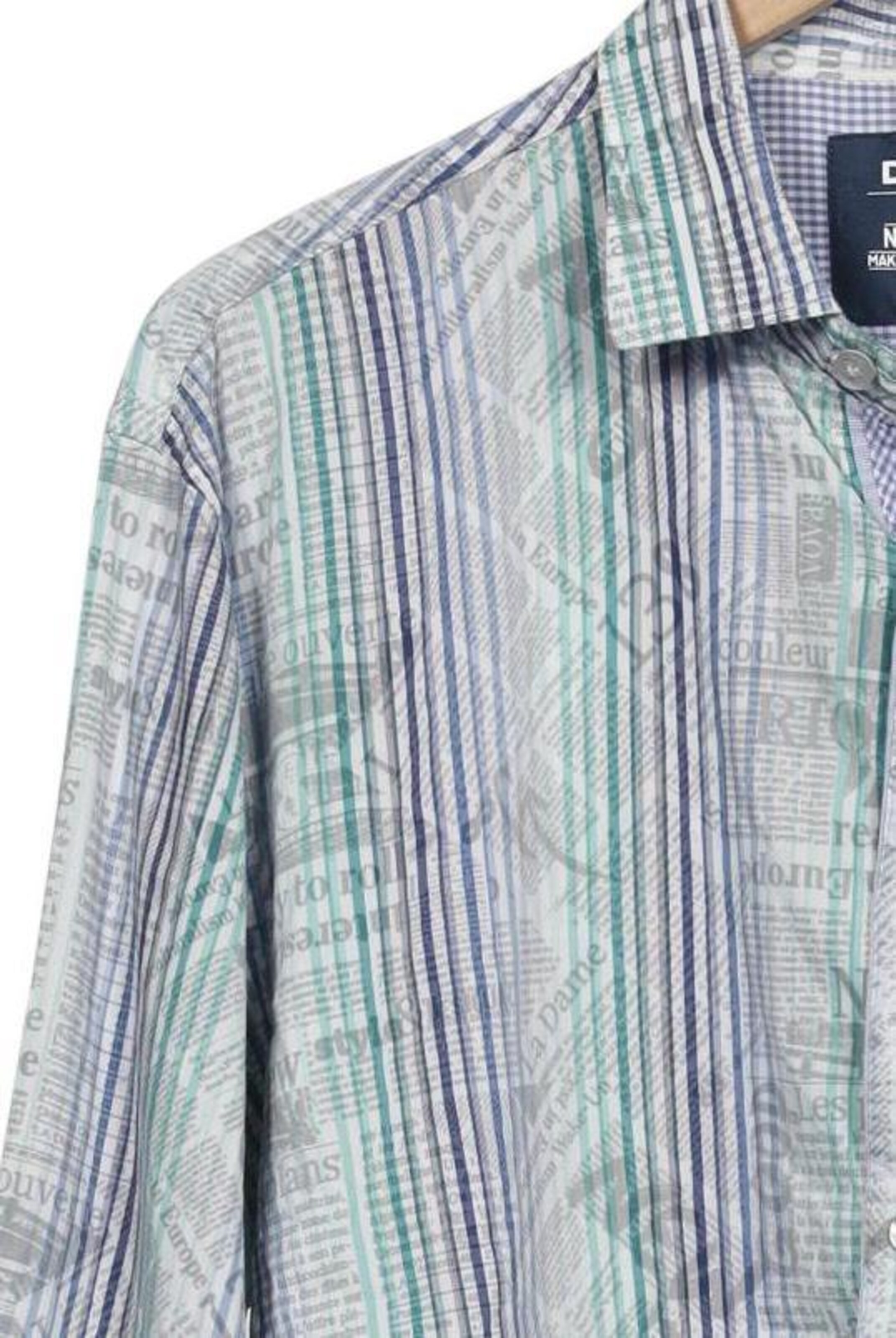 Desigual Button Up Shirt in XXL in Mixed colors