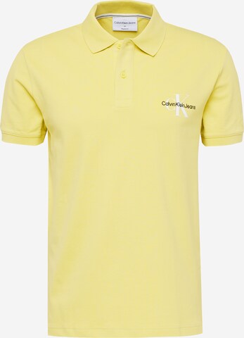 T-Shirt Calvin Klein Jeans en jaune : devant