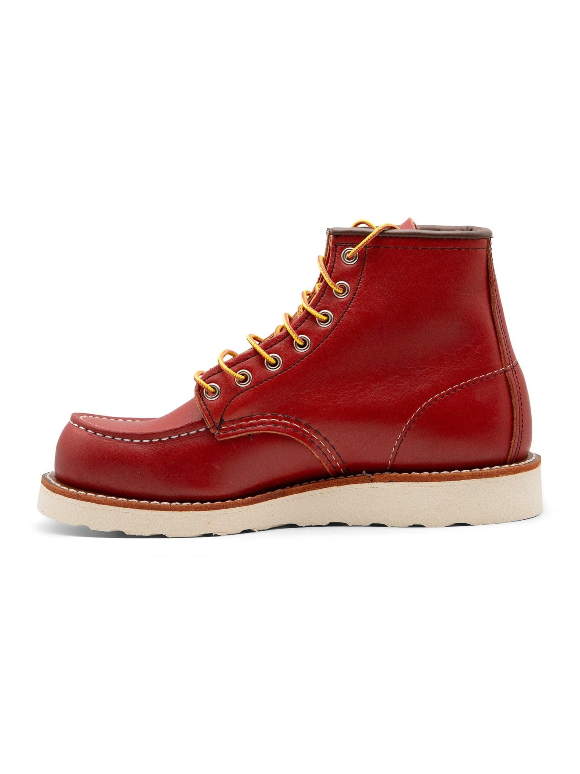 RED WING SHOES Kozaki sznurowane '8875 Moc Toe Oro Russet' w kolorze czerwony