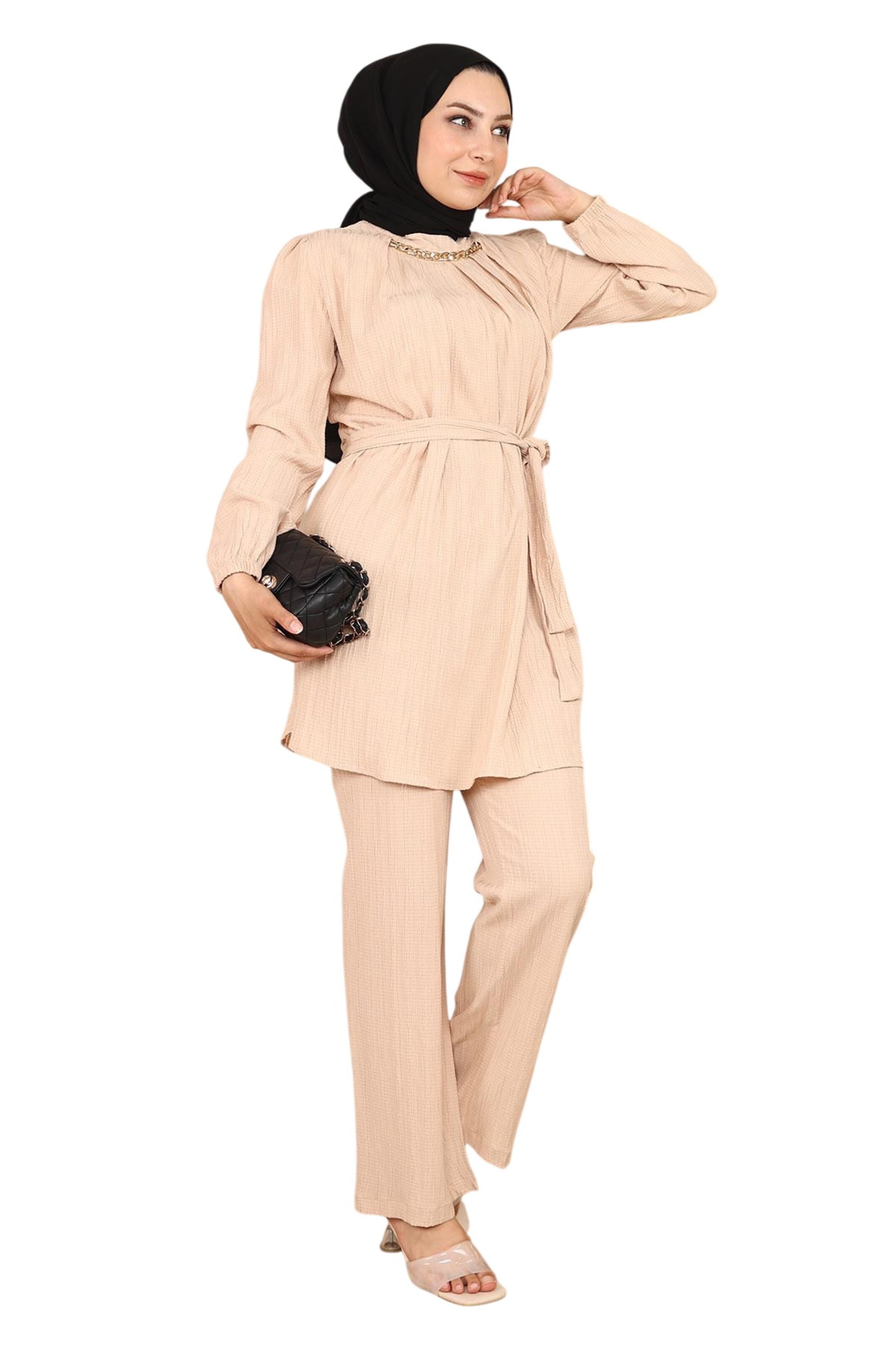 MODAMIHRAM Pantsuit in Beige