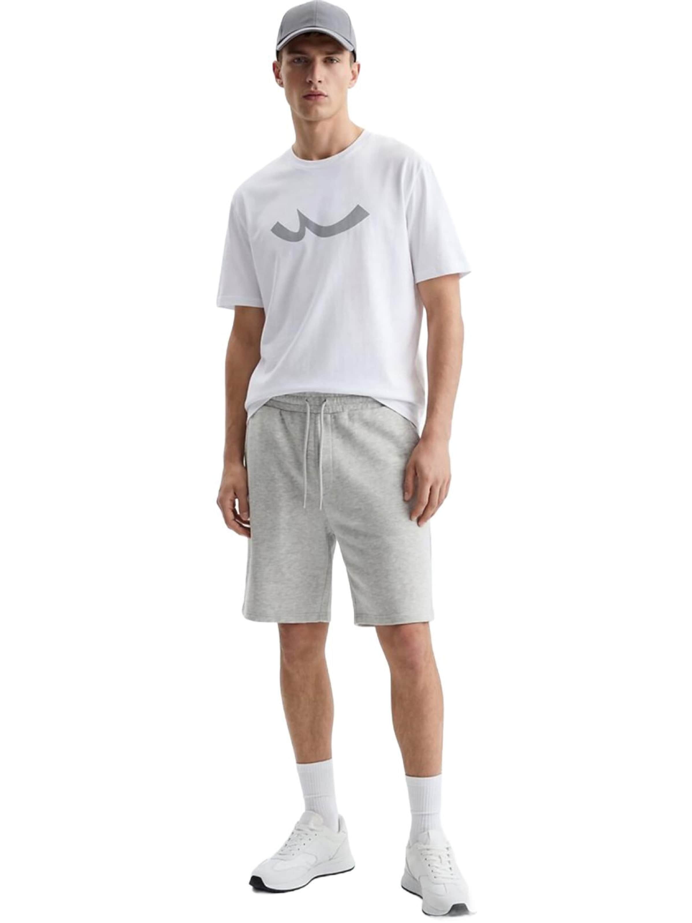 Maglietta 'LTB Jeans Herren-T-Shirt mit Logo-Print' di LTB Jeans in bianco: frontale