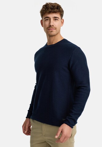 INDICODE JEANS Sweater ' Macedonio ' in Blue