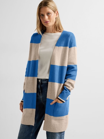 Cardigan CECIL en bleu : devant